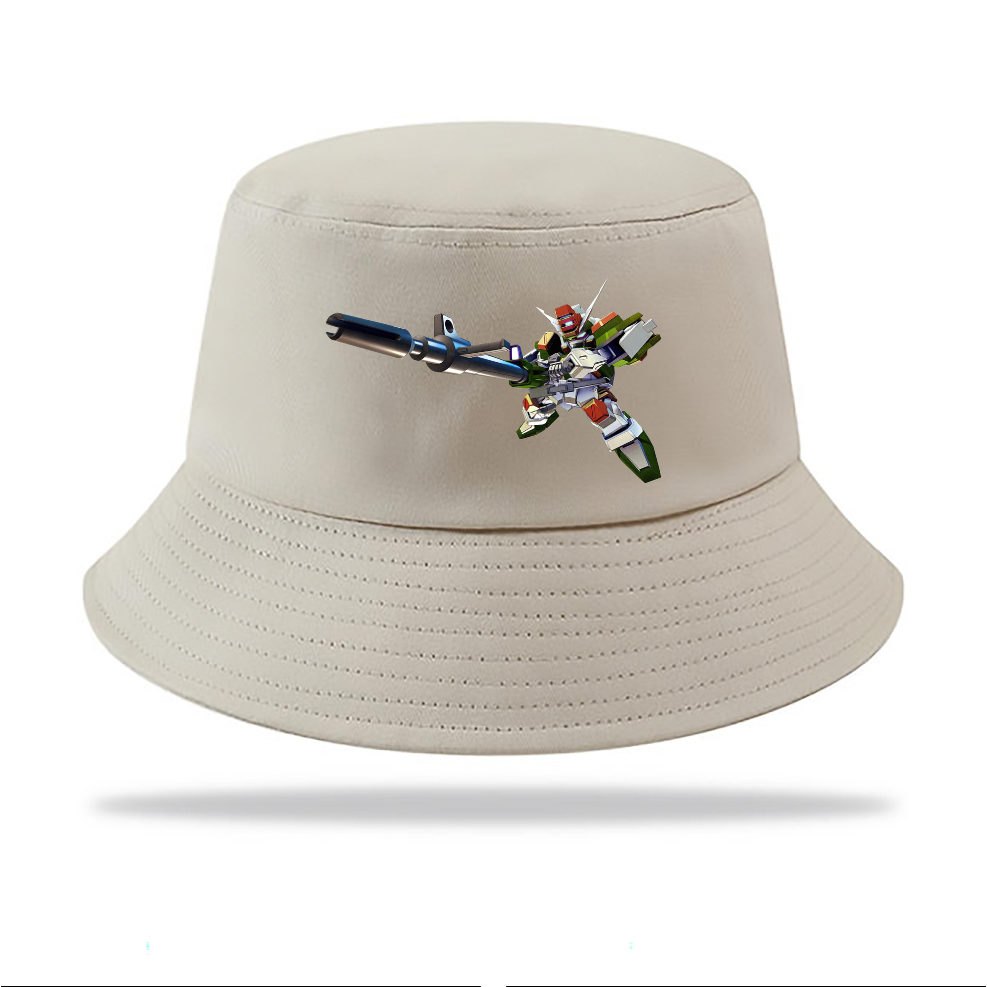 （画像用） 機動戦士ガンダム Mobile Suit Gundam アウトドア日除けバケットハット
